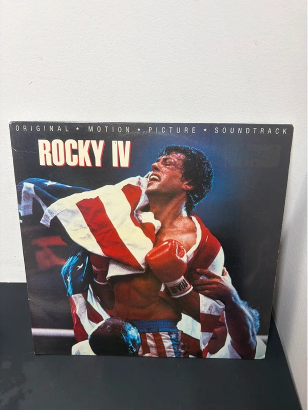 Vintage Rocky IV Original Motion Picture Soundtrack Vinyl Record -